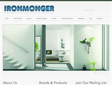 Tablet Screenshot of ironmonger.net