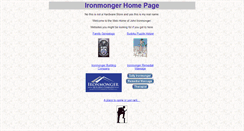 Desktop Screenshot of ironmonger.com